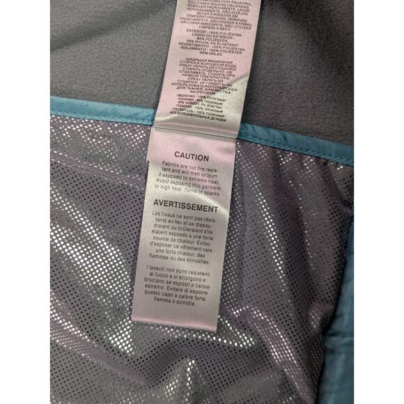 Columbia Omni-Heat Puffer Vest Size XS Teal & Gray Full Zip w/Zipper Pockets - Picture 8 of 13